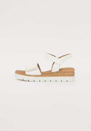 Platform sandals - weiss