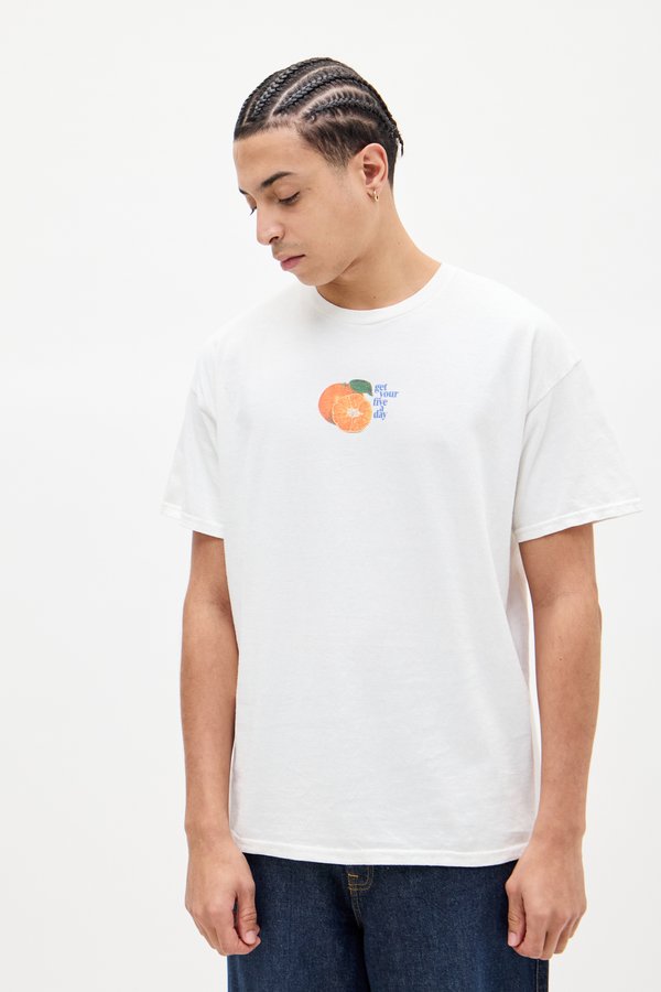 ORANGE MINI MOTIF TEE - Print T-shirt