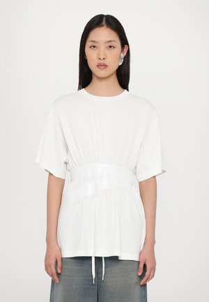 T-shirt med print - off white