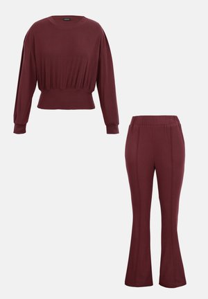 Even&Odd by Zalando, SET - Παντελόνι φόρμας - dark rose