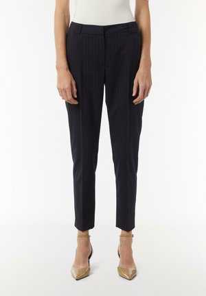 ELEGANTE  MIT FEINEN NADELSTREIFEN - Chinos - navy