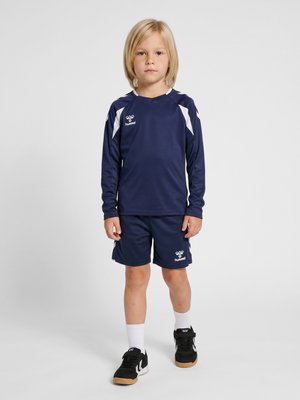 Hummel, UNISEX, granatowy melanż