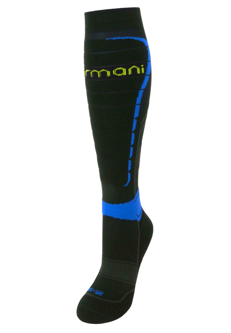 Normani COMPRESSION KNEE STYLE - Kniestrümpfe - schwarz/blau