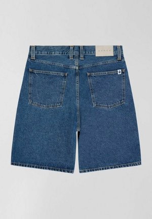 Edwin, SHORTS E BERMUDA UOMO EDWIN I034928.01.J9 TYRREL SHORT MID MARBLE WASH - Shorts di jeans - blu
