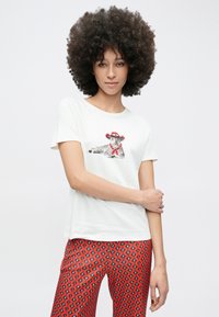 Marc Cain Tricou cu imprimeu - off-white