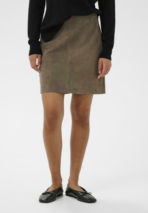 CAISA - Minigonna - sandy grey