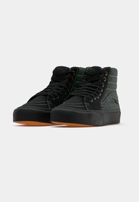 Vans SK8-HI GORE TEX UNISEX - Augsti sporta apavi - outdoor black/green