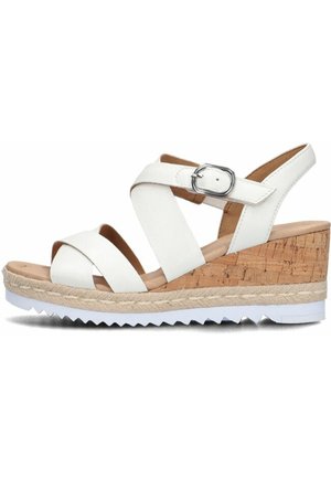 COOLE - Sandalen met sleehak - white