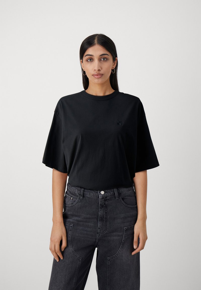 DRYKORN LEHAN - T-shirt basic - black
