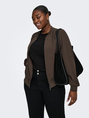 ONLY Carmakoma CARLUX NOOS - Bomberjacks - chocolate martini