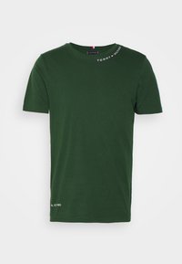 Tommy Hilfiger Triko s potiskem - dark green