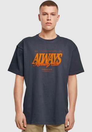 Upscale by Mister Tee ALWAYS RUNNING OVERSIZE  - Print T-shirt - navy
