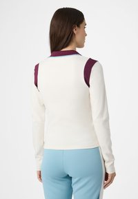 Fila ADRIANO JOHNNY COLLAR - Poloshirt - egret-fig
