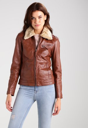 Maze MORELIA - Leren jas - cognac