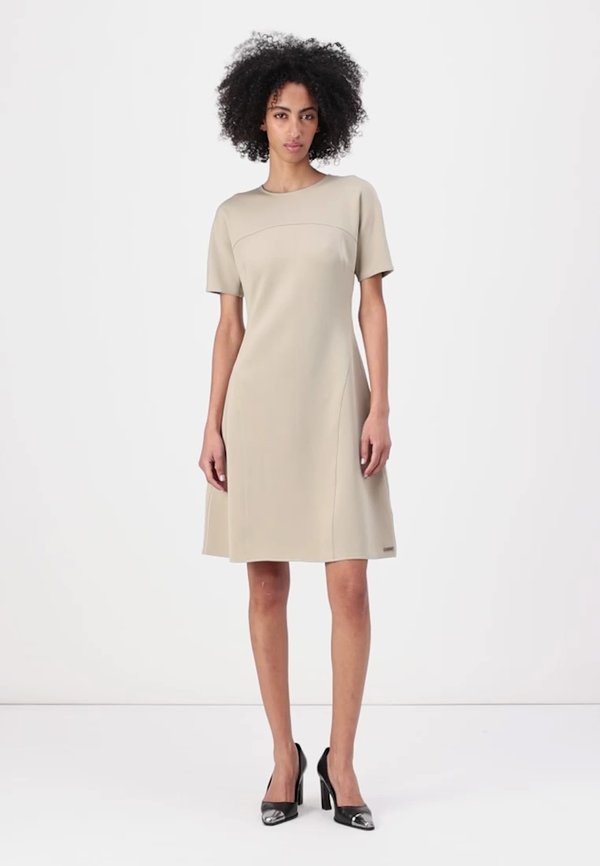 TECHNICAL DRESS - Day dress - aluminum4