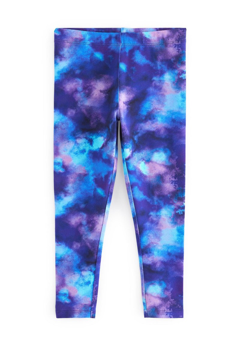 Next ANIMAL PRINT - Leggings - Byxor - blue purple tie dye