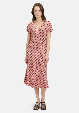Betty Barclay Jerseykleid - red beige