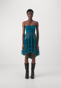TWINSET DRESS - Kokteiļkleita/ballīšu kleita - mineral green