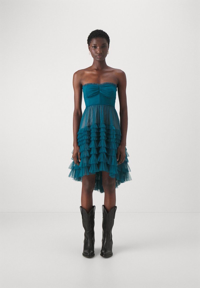 TWINSET DRESS - Kokteiļkleita/ballīšu kleita - mineral green