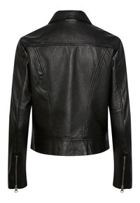 PCSUSSE JACKET - Nahkjakk - black