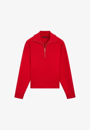Massimo Dutti, Jumper - mottled red