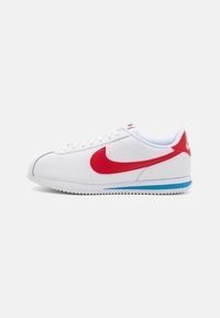 Unselected, white/varsity red/varsity blue