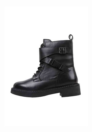 PAIX - Plateaustiefelette - black