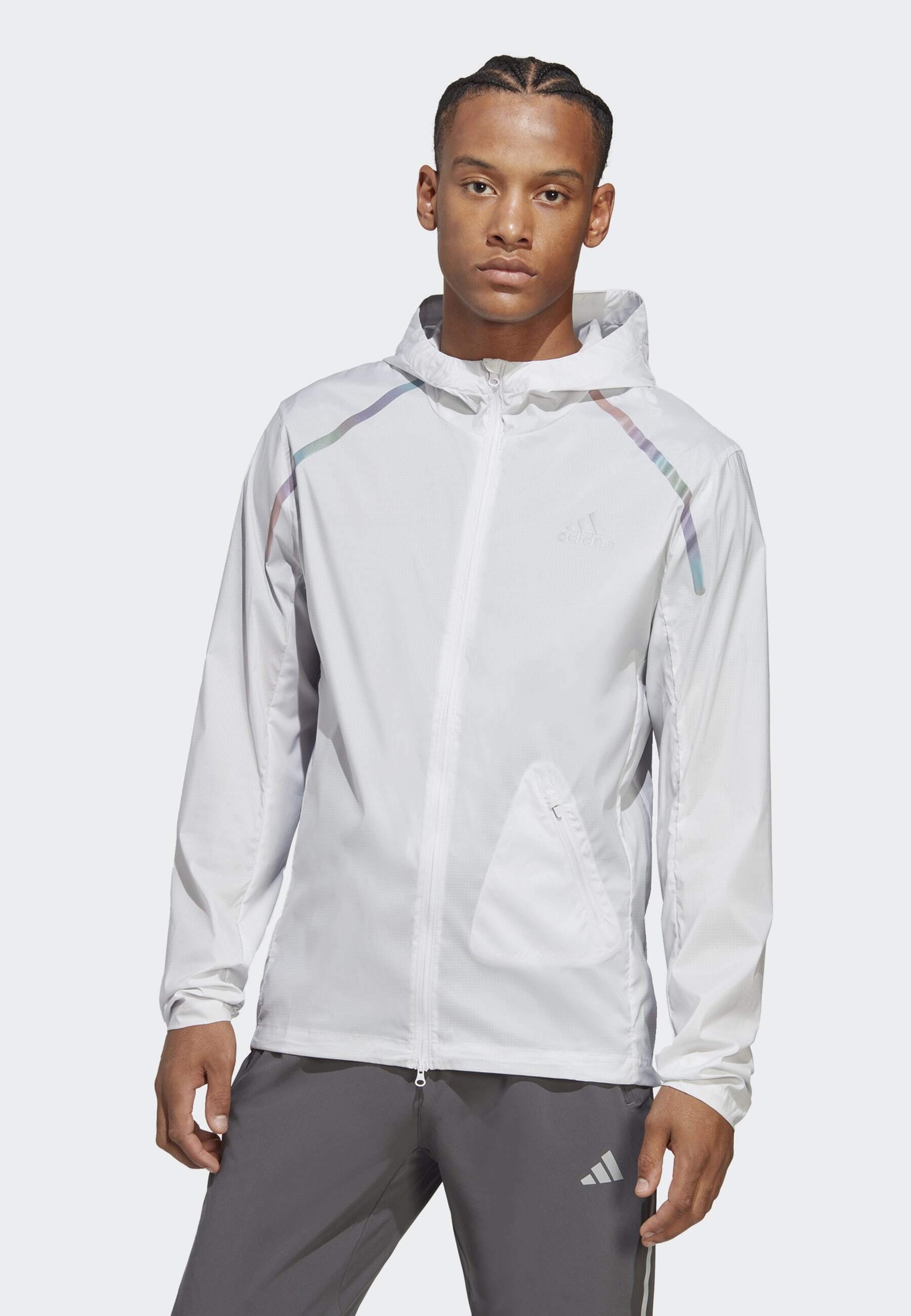 adidas Performance MARATHON - Veste de running - dash grey/gris foncé 