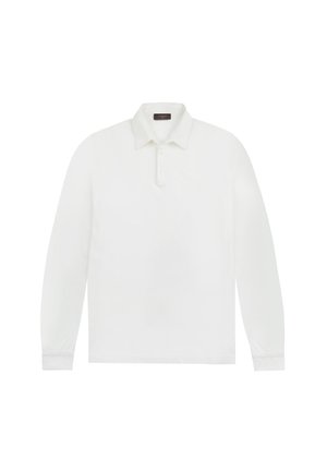 SLIM FIT INTERLOCK ZANONE - Poloshirt - optical white
