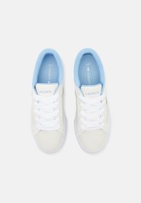 Lacoste ZIANE PLATFORM 224 - Αθλητικά παπούτσια - white/light blue