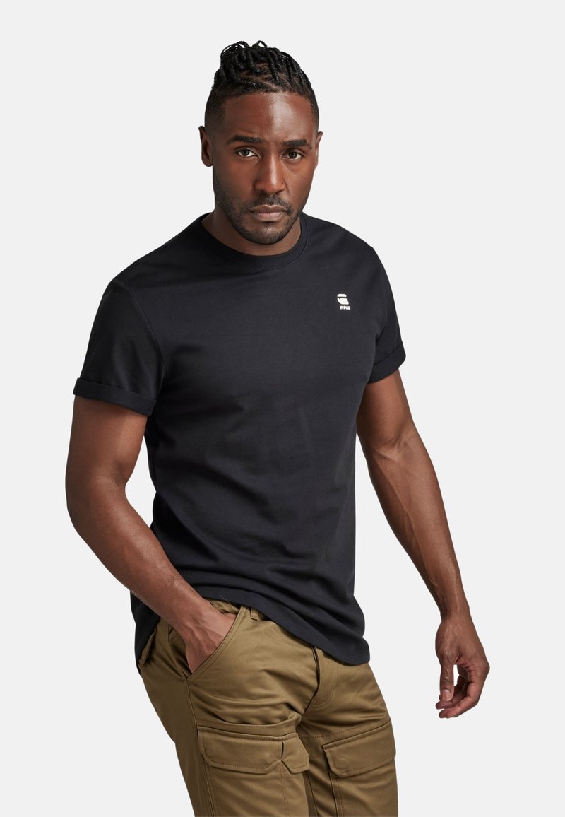 G-Star T-Shirt Uomo Modello Spray 89 Back Gboxy - Vestibilità Regolare - Qualità Premium