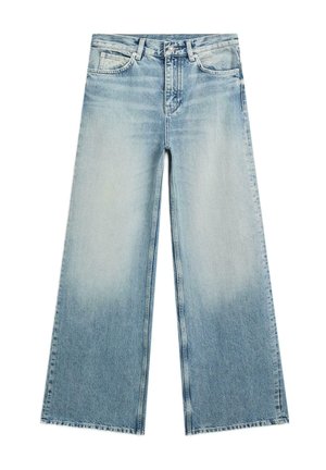 Massimo Dutti MID-RISE  - Flared Jeans - blue denim