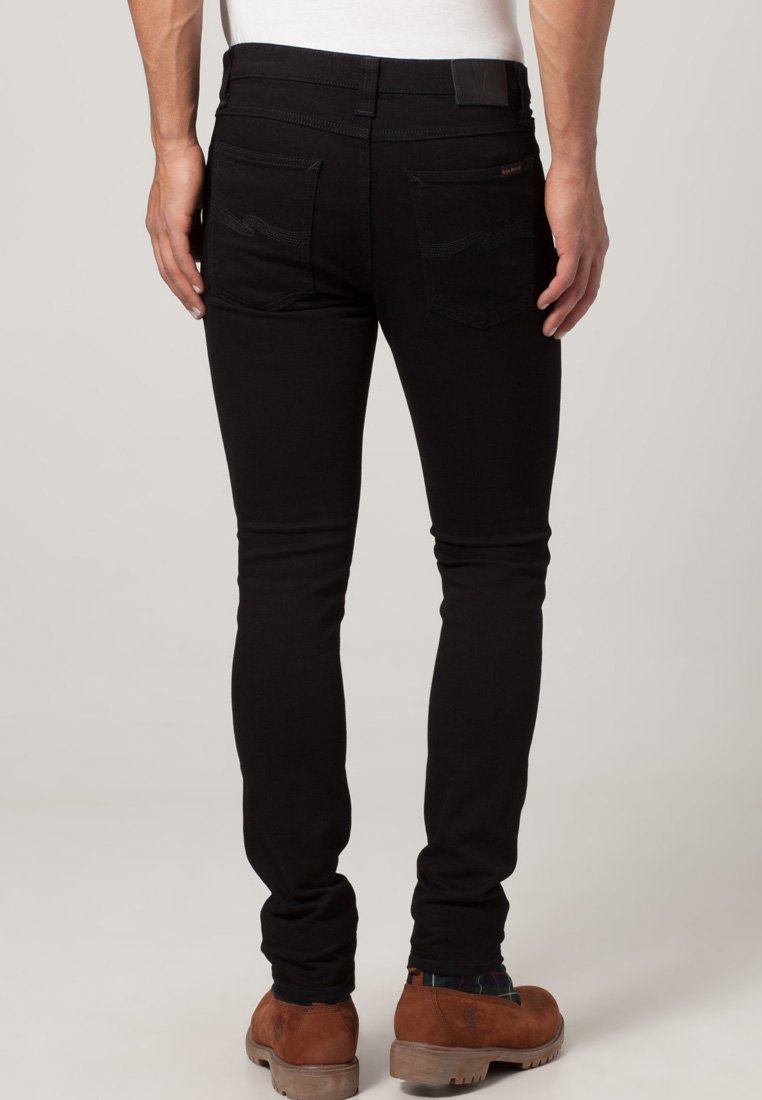 Nudie Jeans HIGH KAI - Slim fit jeans - organic black black/black 