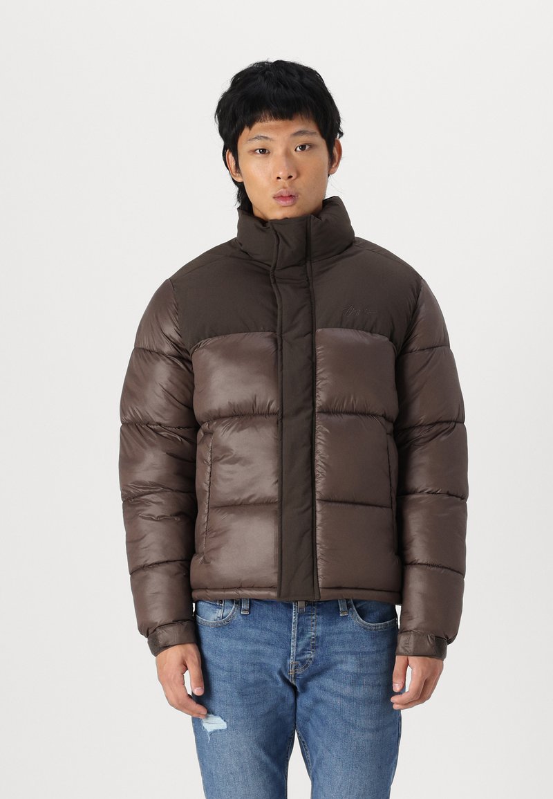Jack & Jones JORSILAS PUFFER JACKET - Vinterjakker - chocolate brown