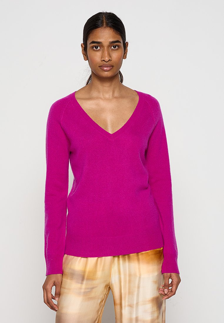 Just Cashmere Trui paars Just Cashmere Trui paars