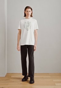 Antony Morato SPONGE PRINT - Camiseta estampada - cream