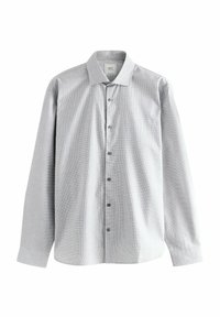 Next REGULAR FIT - CHECK SOFT TOUCH SMART LONG SLEEVE - Skjorter - light grey