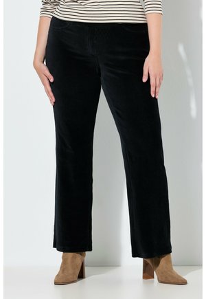 MARY ELASTIKBUND - Pantalon classique - black