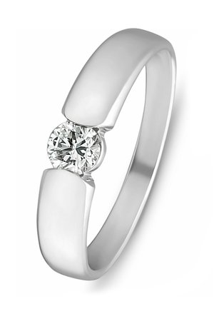 Ring - weißgold-coloured