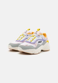 Fila COLLENE UNISEX - Tenisice - white/snake eye/sweet lavender