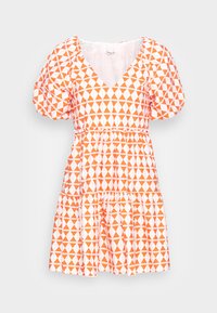 Glamorous V NECK DRESS - Cocktailjurk - orange diamond