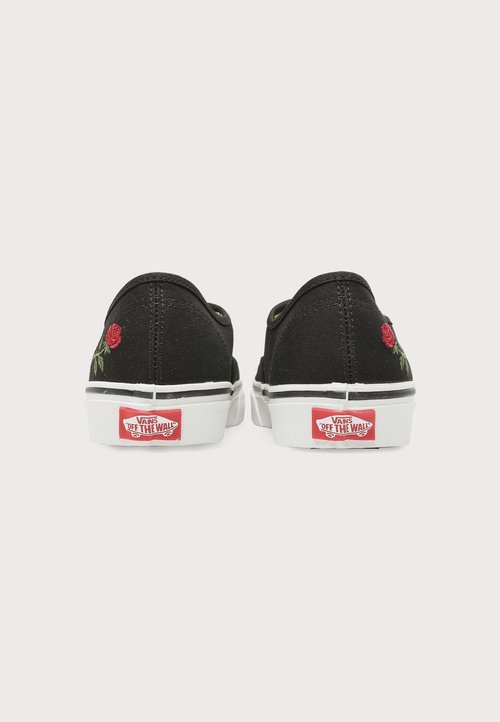 Vans AUTHENTIC - Trainers - rose embroidery black/red — foto 3