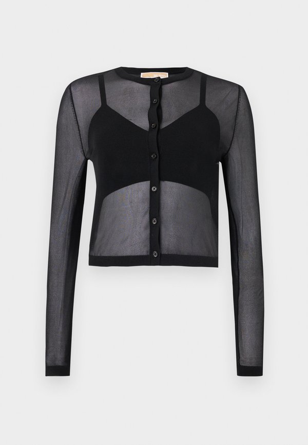 SHEER CROP CARDI - Cardigan3