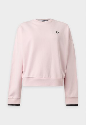 Fred Perry, TIPPED - Sweatshirt - iced pink
