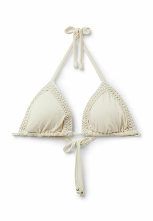 Calzedonia, SILKY TWIST - Haut de bikini - white
