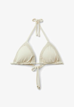 Calzedonia, SILKY TWIST - Haut de bikini - white