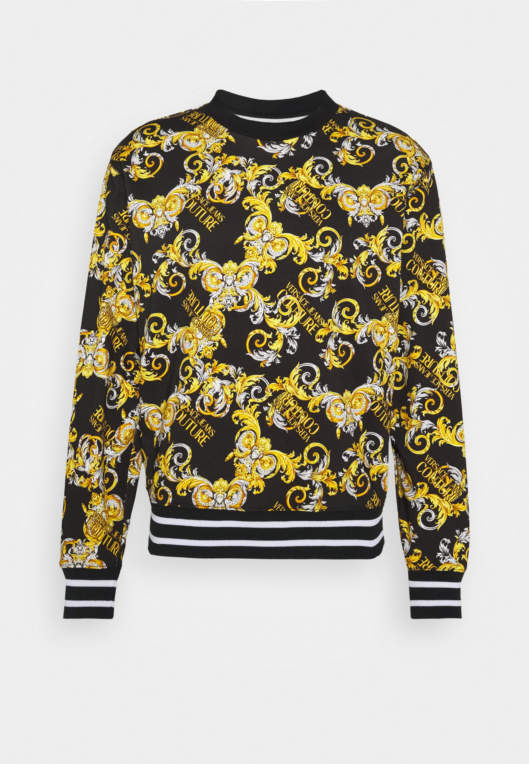 Versace Jeans Couture PRINT NEW LOGO Sweater neroZwart Versace Jeans Couture PRINT NEW LOGO Sweater neroZwart