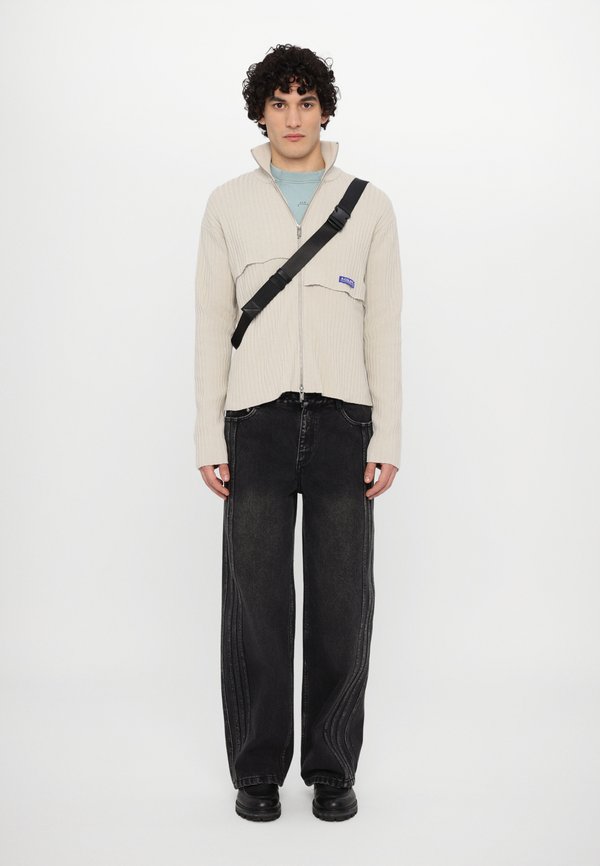 PANEL  - Cardigan - beige bone3