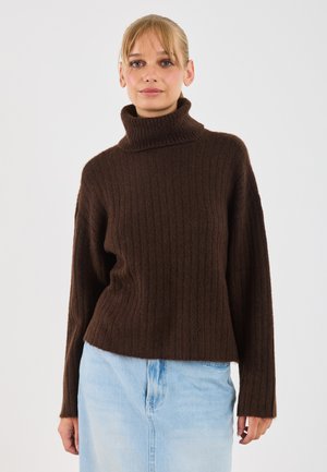 Strickpullover - coffee bean