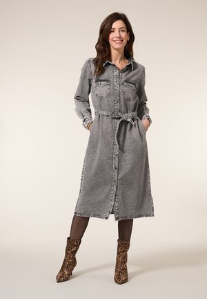 DUNYA - Spijkerjurk - grey denim